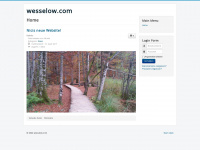 wesselow.de Webseite Vorschau