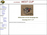 west-cup.de Webseite Vorschau