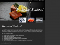 westcoast-seafood.de Webseite Vorschau