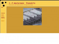 westermann-piano.de Webseite Vorschau