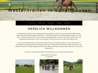 westernreiten-sh.ch Webseite Vorschau