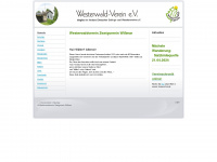 westerwaldverein-wissmar.de Webseite Vorschau