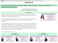 westfale.de Webseite Vorschau
