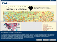 westfalen-regional.de Webseite Vorschau