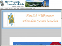 westfalia-langscheid.de Webseite Vorschau
