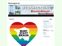 westmagazin.de Webseite Vorschau