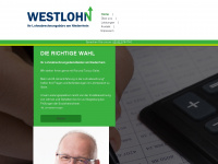 westlohn.de Webseite Vorschau
