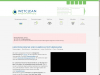 wetcleancenter.ch Webseite Vorschau