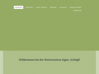 wetter-aigen.at Webseite Vorschau