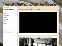 wetter-instrumente.ch Webseite Vorschau