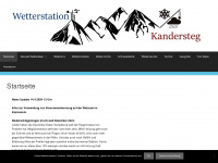 wetterkandersteg.ch Webseite Vorschau