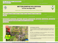 wetterlehrpfad.at Webseite Vorschau
