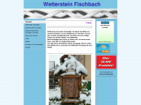 wetterstein-fischbach.de Webseite Vorschau