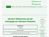 wettstein-gemuese.ch Webseite Vorschau