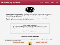 thaihealingalliance.com Webseite Vorschau