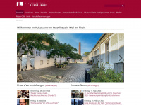 kulturzentrum-kesselhaus.de Webseite Vorschau