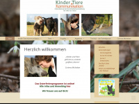 kinder-tiere-kommunikation.de Webseite Vorschau
