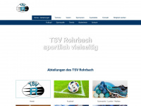 tsv-rohrbach.de Webseite Vorschau