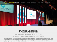 audio-check.de Webseite Vorschau