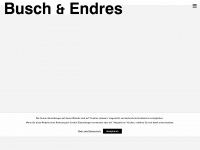busch-endres.de Webseite Vorschau