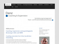 denz-coaching.de Webseite Vorschau