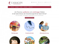 camacon.de Webseite Vorschau