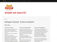 metzgerei-stumpf.de Webseite Vorschau