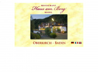 haus-am-berg-oberkirch.de Webseite Vorschau