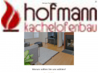 hofmann-kachelofenbau.de Webseite Vorschau