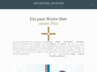 wetzstein-richter.de Webseite Vorschau