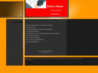 weyer-elektro.de Webseite Vorschau