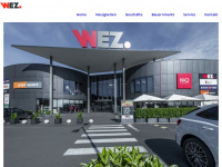 wez.at Webseite Vorschau