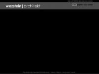 wezstein-architekt.de Webseite Vorschau