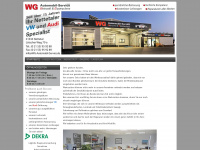 wg-automobil-service.de Webseite Vorschau