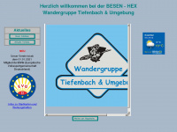 wg-besen-hex-tiefenbach-oestringen.de Webseite Vorschau