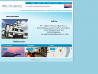 wg-recovery.ch Webseite Vorschau