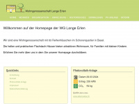 wgle.ch Webseite Vorschau