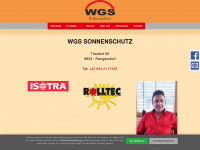 wgs-sonnenschutz.at Webseite Vorschau