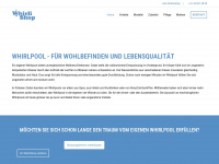 whirlpool24.ch Webseite Vorschau