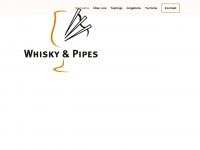 whisky-and-pipes.de Webseite Vorschau