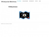 whiskyclubmelchnau.ch Webseite Vorschau