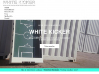 white-kicker.de Webseite Vorschau
