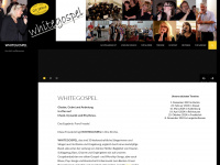 whitegospel.de Webseite Vorschau