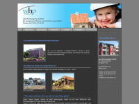 whp-wohnungsbau.de Webseite Vorschau