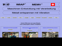 wiap.ch Webseite Vorschau