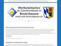 wib-beratzhausen.de Webseite Vorschau