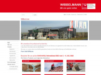 wibbelmann.de Webseite Vorschau