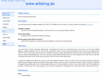 wibbing.de Webseite Vorschau