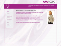 wick-coaching.de Webseite Vorschau