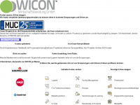 wicon-muc.de Webseite Vorschau